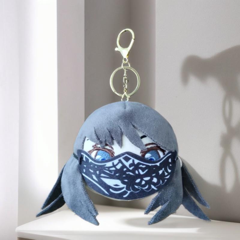 10cm Bang Dream Ave Mujica Cosplay Sakiko Togawa Umiri Yahata Misumi Uika Wakaba Mutsumi Augenbinde Spitze Plüsch Anhänger Schlüsselanhänger G