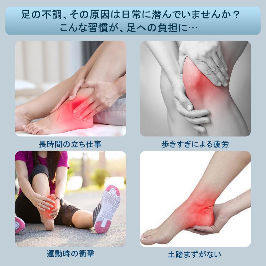Sparkora Insoles: Shock Absorption, Arch Support, Flat Feet, Foot Care, Foot Sole Care, [Physical Therapist Recommended Level 3D Support], Sports, Run