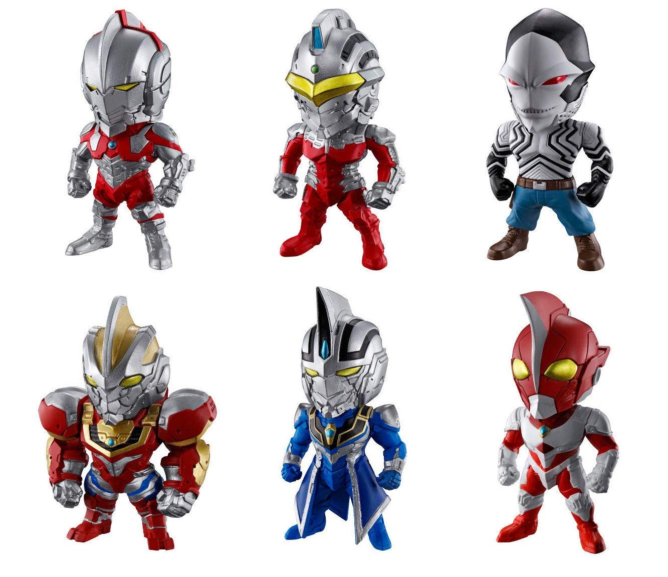 

CONVERGE ULTRAMAN 01 set of all 6 types a box of Candy HERO S [Full (full complete)] Not 10. Toys/Gum (Ultraman)