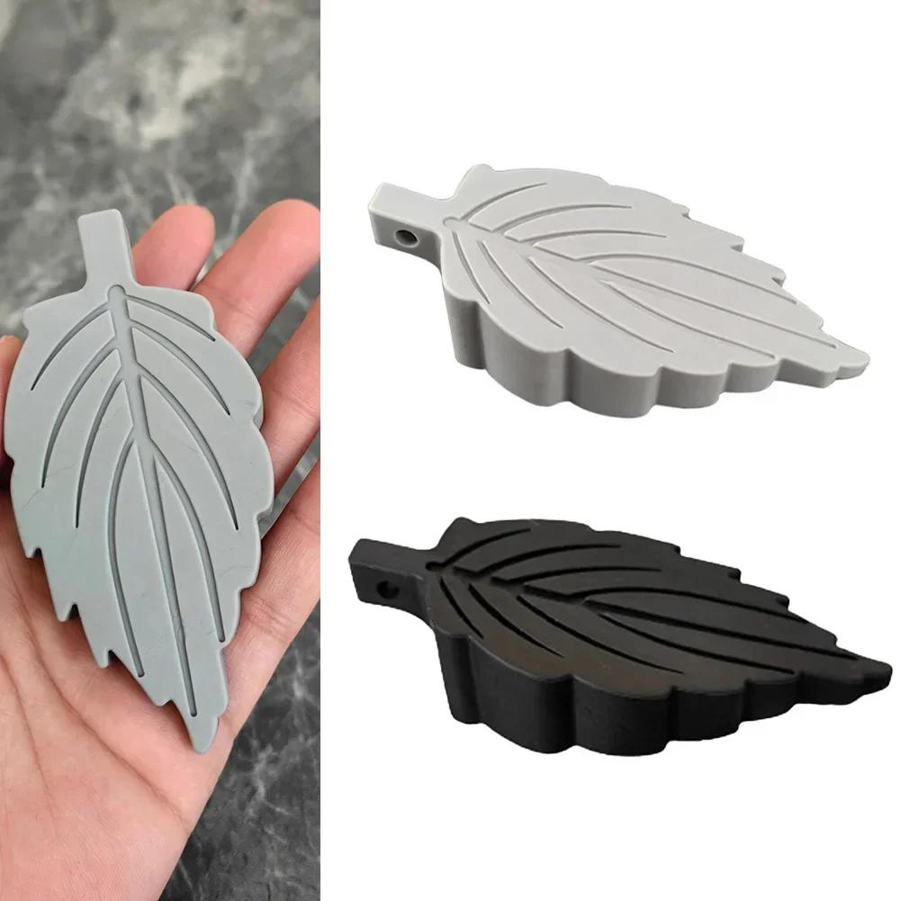 Door Stopper  Leaves Wedge Floor Stackable Stops Indoor Door Stopper Duty Rubber Floor Stop Prevents Doors From Closing