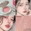 Porte-clés Contour Nude Mat Style Coréen: Blush facile à appliquer pour un look subtil et énergique