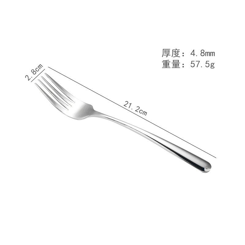 304 stainless steel knife, fork, spoon, western tableware, heavy and elegant series steak knife, thickened cloth wheel light