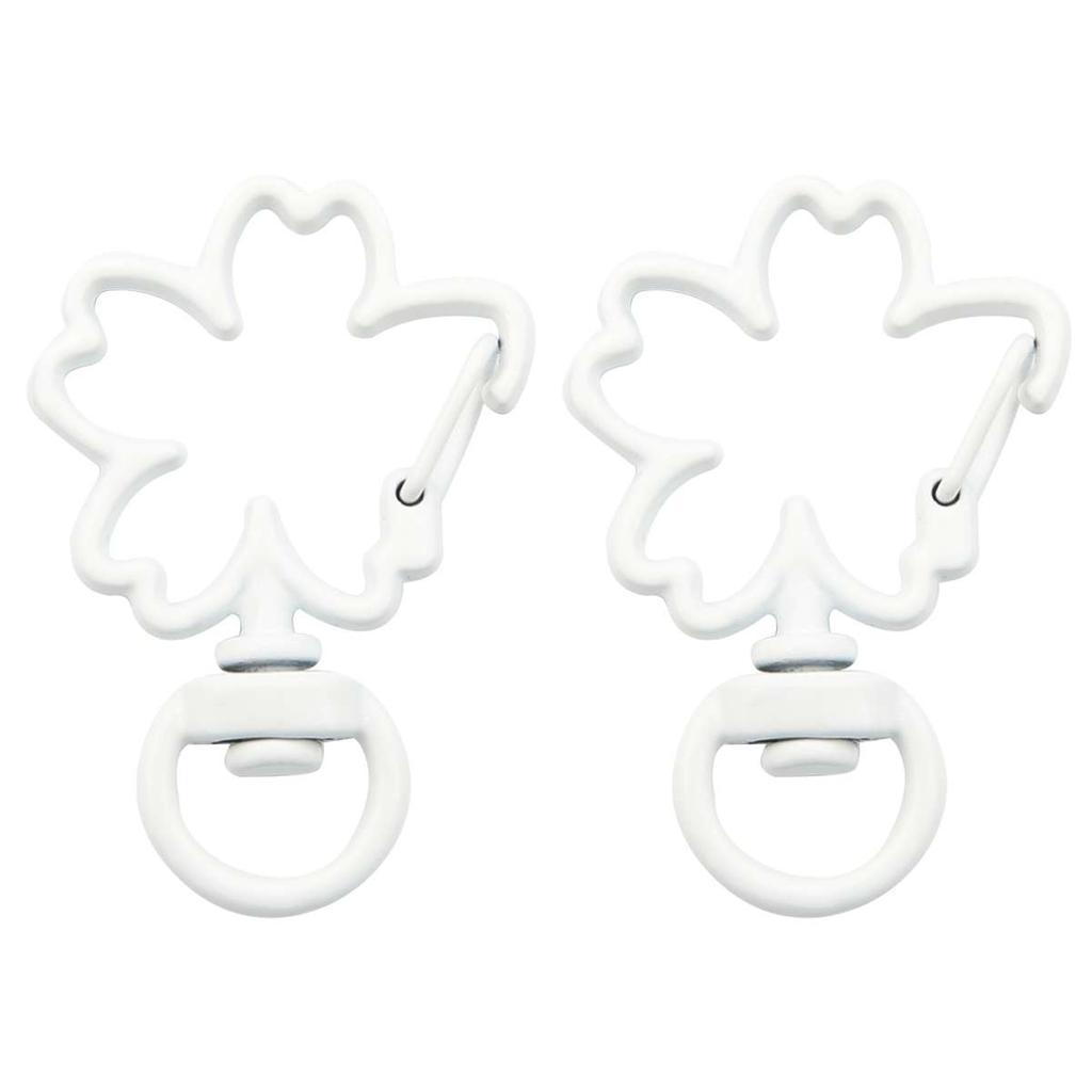 31X39mm Candy Colored Alloy Shell Shaped Spring Buckle Special-shaped DIY keychain Accessories Creative Accessories Hanging Ornaments
