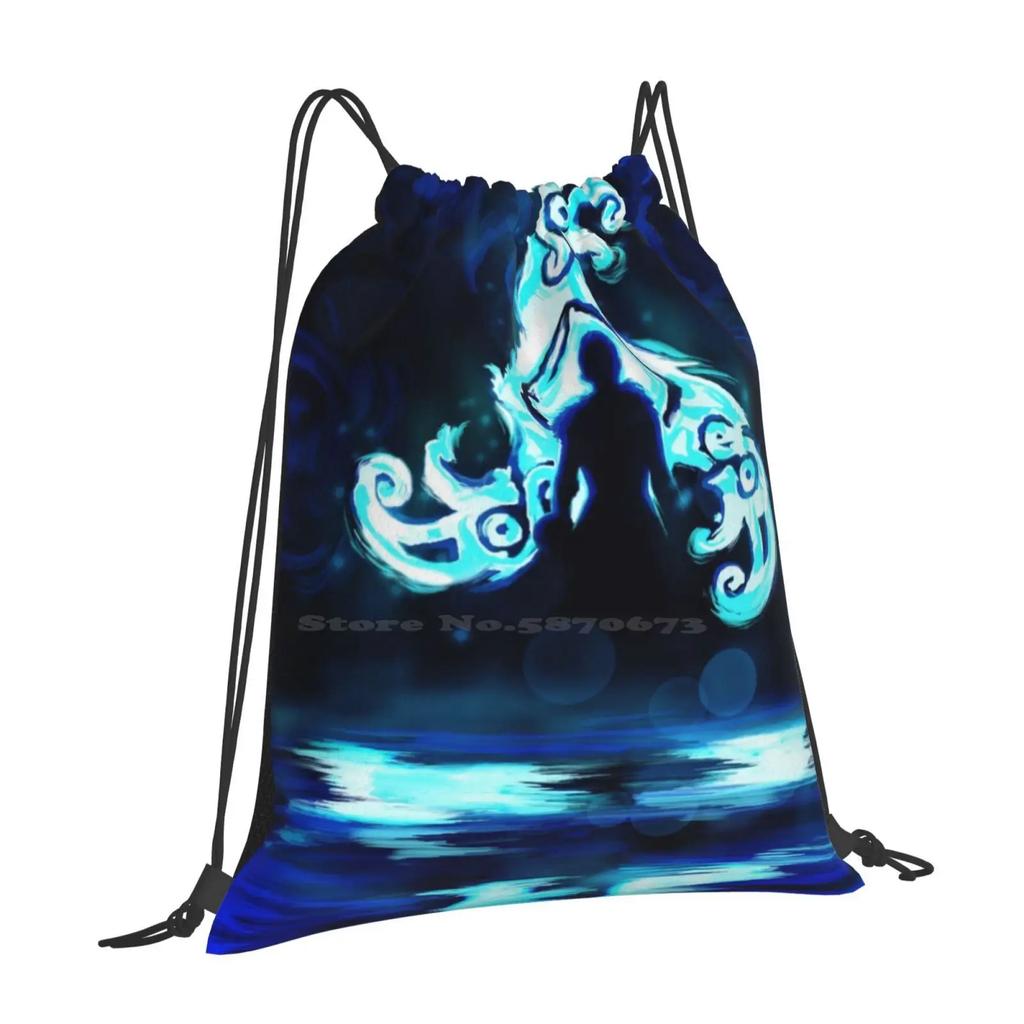 Hellblade Reflections Pattern Design Bag Student's Backpack Hellbladesenua