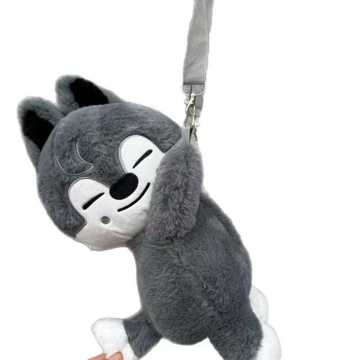 Straykids POP UP Doll SKZOO Plush Bag SKZ  Hyunjin Bangchan Leeknow Han Felix Seungmin I.N Changbin