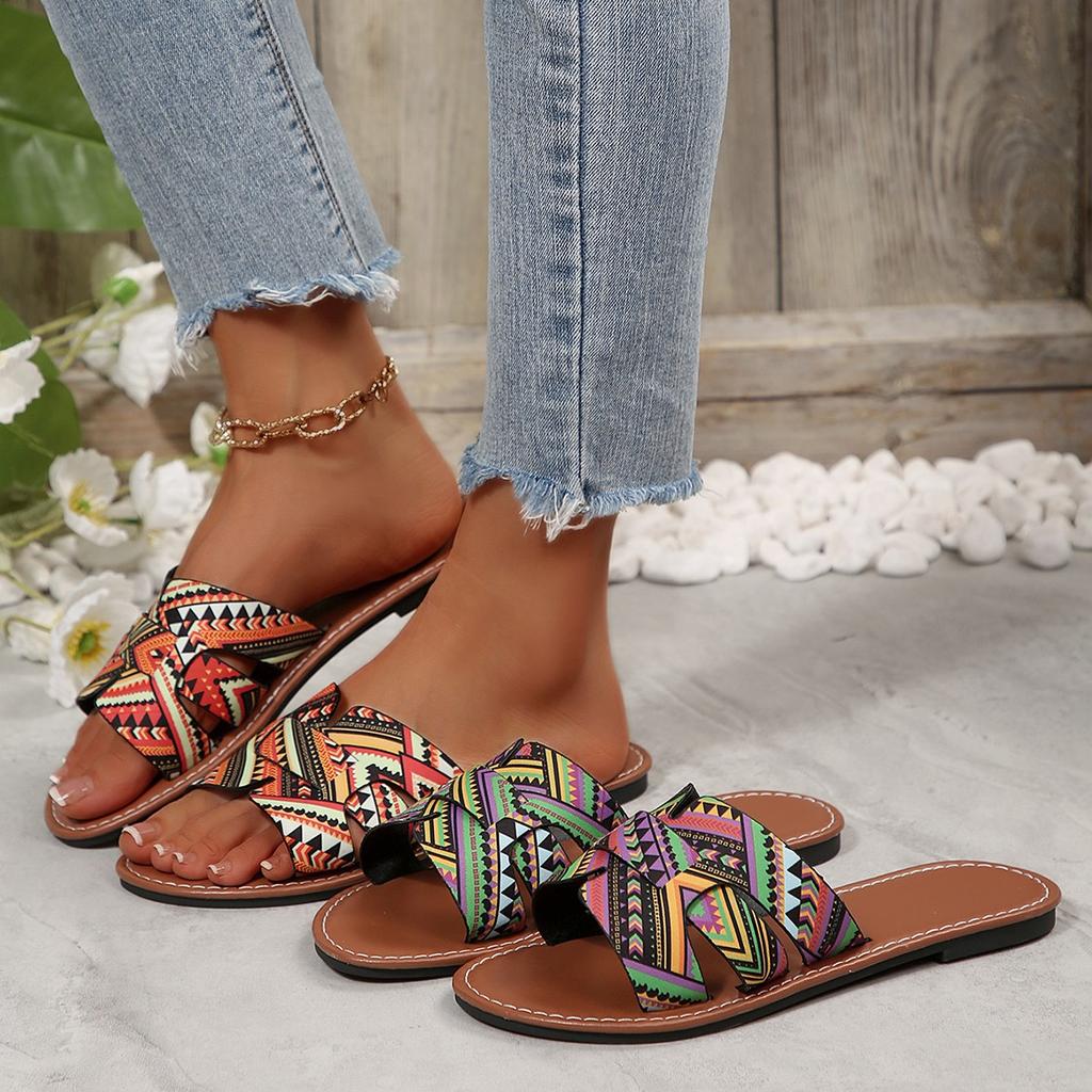Fashion 2025 New Women Slippers Platform Outdoor Beach Cork Slippers Sequin Platform Shoes Women Fashion Summer Sandals Slides Women