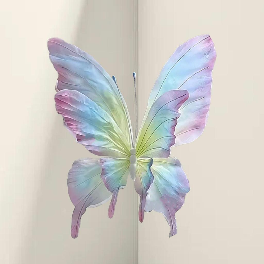Giant Fake Butterfly Holiday Photography Prop Artificial Butterfly Decoration for Wedding Indoor Outdoor Birthday Party Crafts