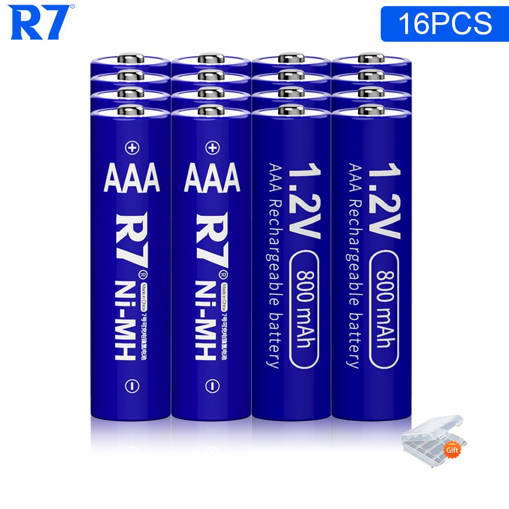 AAA 800mAh NI-MH 1.2V Rechargeable Battery AAA Battery 3A Rechargeable Battery NI-MH Battery for Camera,toys