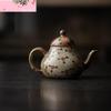 Coarse Ceramic Little Flower Teapot Handmade Kung Fu Tea Set with Filter Ancient Pot Tea Maker Kettle Drinkware Crafts 100/120ml