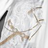 High Quality Men's Slim Anti-Wrinkle Long-Sleeve Shirt - Men's Printed Diamond Shirt
