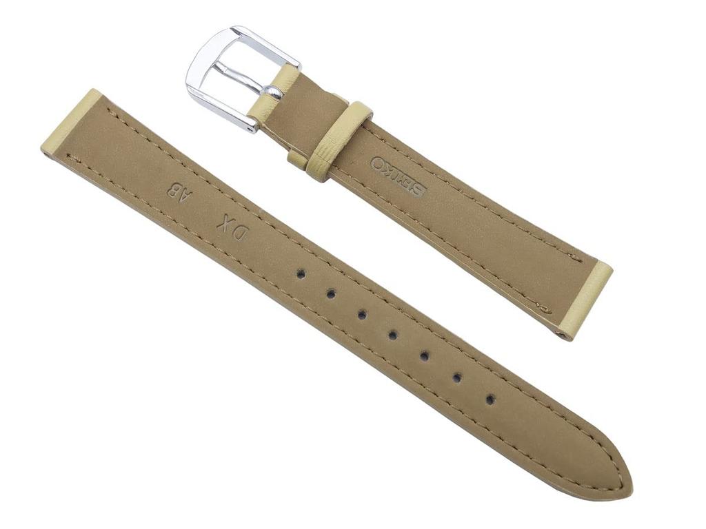 Náhradní řemínek Seiko Barevný telecí filet s prošíváním DX24A produkty Hodinky (originální produkt) vodoodpudivý [] související s pánskými a dámskými hodinkami