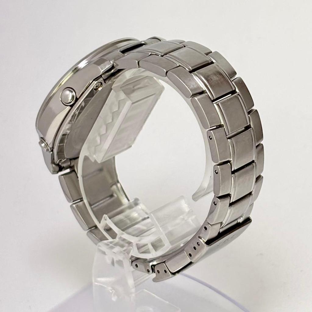 Used [Operating and received radio waves] CASIO Lineage Men's Watch Tough Solar Date