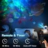 Astronaut Galaxy Projector Night Light  360 Rotating Nebula Star Projector with Remote, Timer Head LED Space Lamp for Kids’ Bedroom, Home, Gifts, Toys