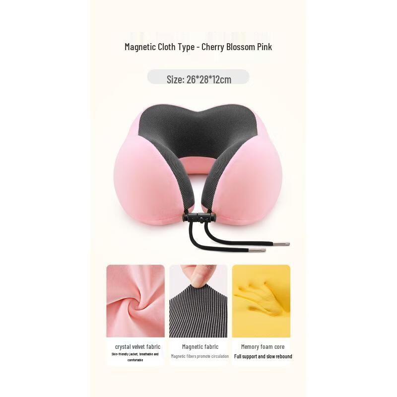 HANDUNYOU Memory Foam Travel Neck Pillow