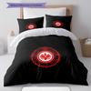 Eintracht Frankfurt Pattern Bedding,Quilt Set Quilt Cover Pillowcase Home Birthday Gift(1 * Duvet Cover + 2 * Pillowcase, Without Core)
