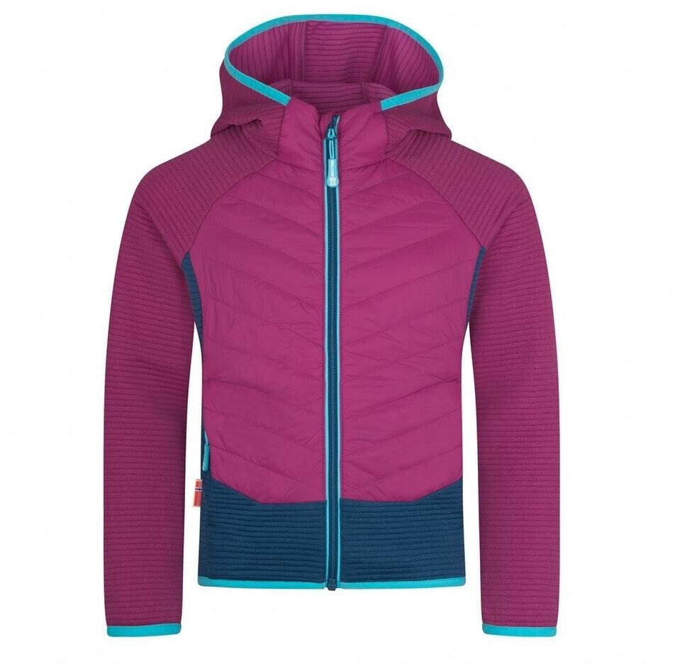 

Флисовая куртка Trollkids Sirdal фиолетовая ежевика мадейра лагуна 140