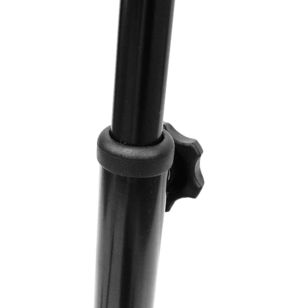 KC Kyoritz Guitar with Rubber Attachment Stand, GS-01A/BK, Black, Anti-Tip