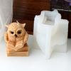 3D Owl Silicone Candle Mold DIY Cartoon Animal Soap Aromatherapy Plaster Resin Making Tools Home Decoration Crafts