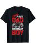 Zwei Schnell Geburtstagsdekorationen Papa des Geburtstagskindes T-Shirt