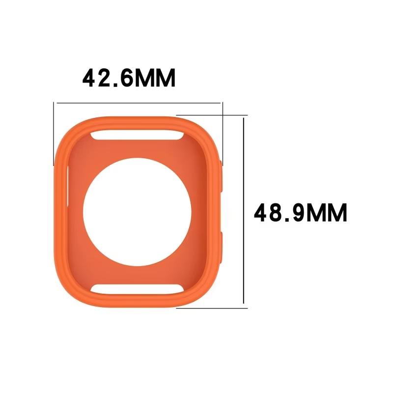 Soft Silicone Case For Amazfit Bip 6 smartwatch Accessories Hollow Protective Shell Scratch Bumper Cover For Amazfit bip6 Case