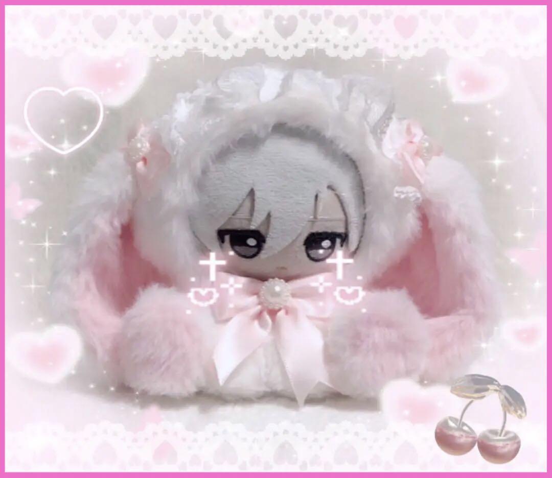 

[USED] Plush toy, Chibi plush toy, droopy ears, sitting, rabbit