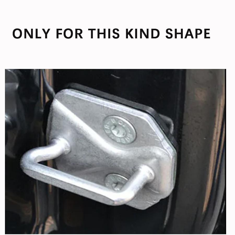 4Pcs Car Door Lock Decoration Cover Car Covers Protection Cover for Ford Focus 3 MK3 2012 2013 Fiesta MK7