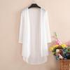 Summer Autumn Long Cardigan Women Solid Female Cardigans Women Casual Loose Coat Jacket Ladies Shawl Outwear