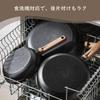 SENSARTE 26cm Non-Stick Frying Pan IH Gas Stove All Heat Sources Less Likely to Burn 5-Layer Swiss Coating PFOA Free Easy Clean High Heat Efficiency