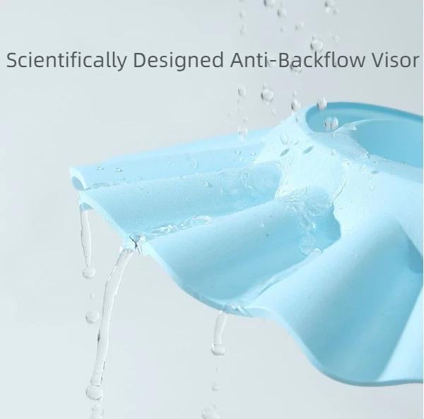 Ear-Protecting Children's Shampoo Cap Baby Shampoo Cap Girls' Infant Bathing Hat Kids' Waterproof Bath Cap Hair Washing (1 Piece)
