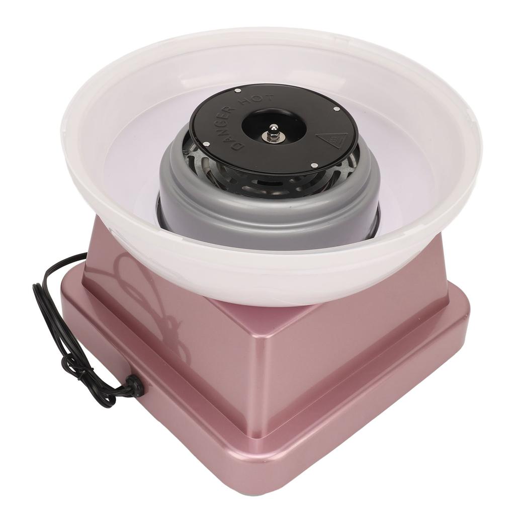 Cotton Candy Machine Household Easy To Operate Low Noise with Sticks Spoon Cotton Candy Maker for