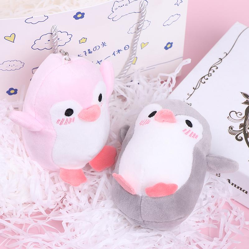 Lovely 12CM Penguin Stuffed Plush Toy Baby Kid's Gift Key Chain Plush Toy Doll