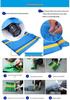 SUV Car Travel Sleep Pad: Automatic Inflatable Mattress (5cm Thick) for Trunk