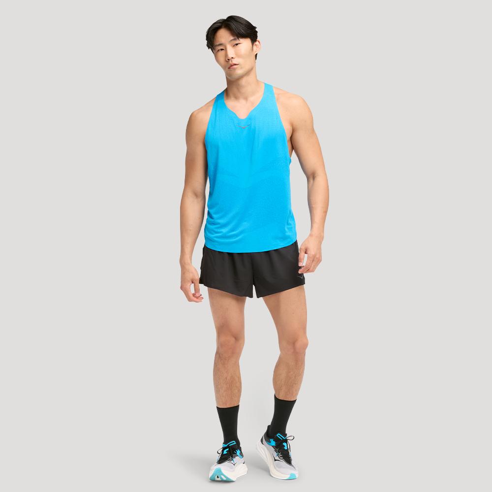 HOKA Hoka Men's Race Day Split Shorts 1176990-BLK