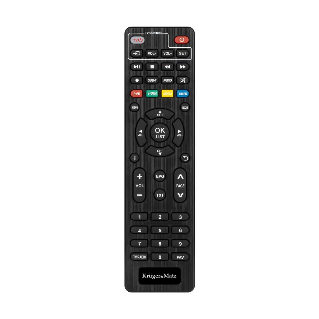 Sintonizzatore DVB-T2 HEVC H.265 mini su HDMI Kruger&Matz