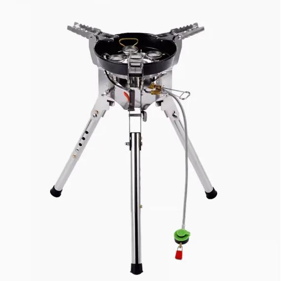 

BRS-69/BRS-69A Газовая плита для кемпинга мощностью 4360 Вт, газовая горелка с регулируемой высотой, складная газовая плита для пикника