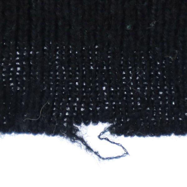 FRED PERRY One-point embroidery pattern Long sleeve V neck sweater S knit Women Used