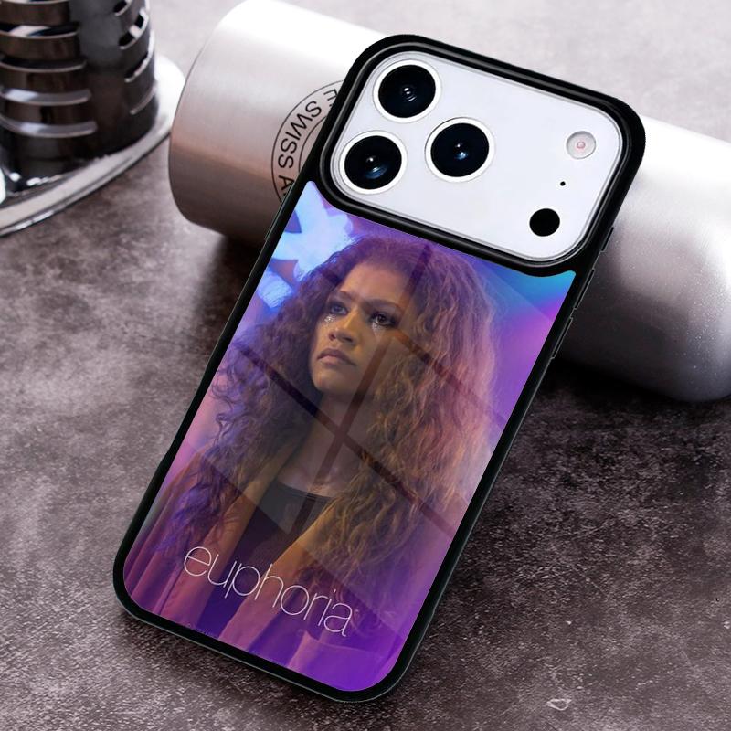 Euphoria Zendaya Phone Case for iPhone 17 16 15 Pro Max Air 14 13 12 11 Plus Shockproof Cover