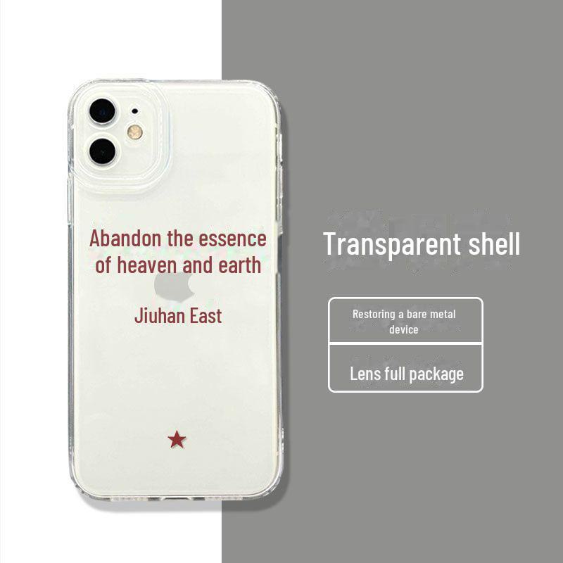 

Исследуйте огромный мир: Прозрачный чехол для Apple 16 Pro Max и 15 Pro, совместимый с 14 и 5S/6S — простой дизайн iPhone 16