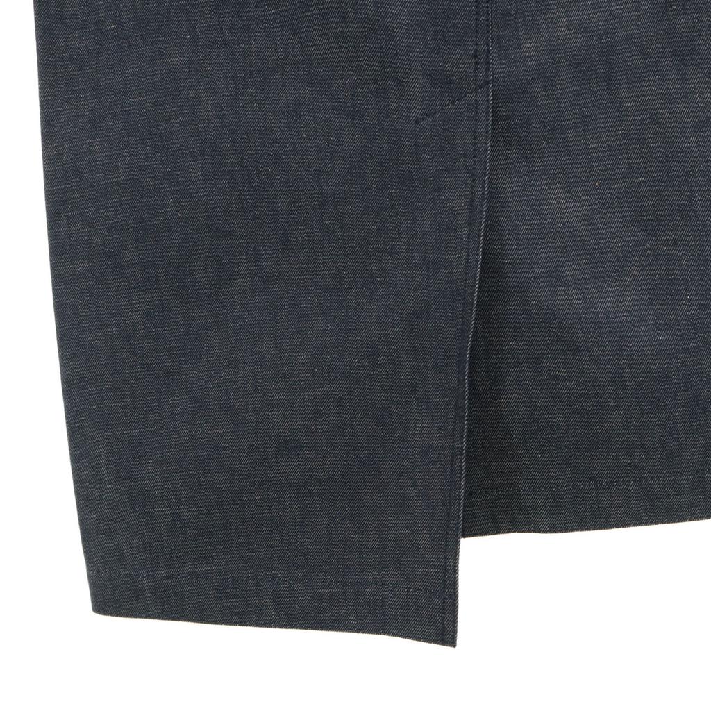 Unused IENA Made In Japan Long Length Rigid Denim Skirt 38 Navy System Women Used