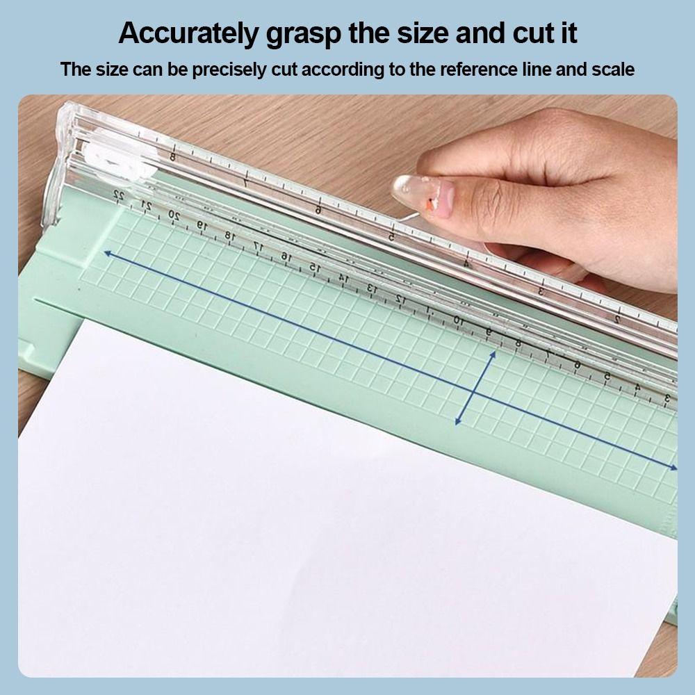 1Pcs Mini Paper Slide Cutter  for Craft Paper Card Photo Laminated Paper Scrapbook