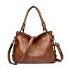 Tote Bag, New Large Capacity Shoulder Bag, Fashionable and Simple Soft Leather Commuting Bag, Women's Handbag