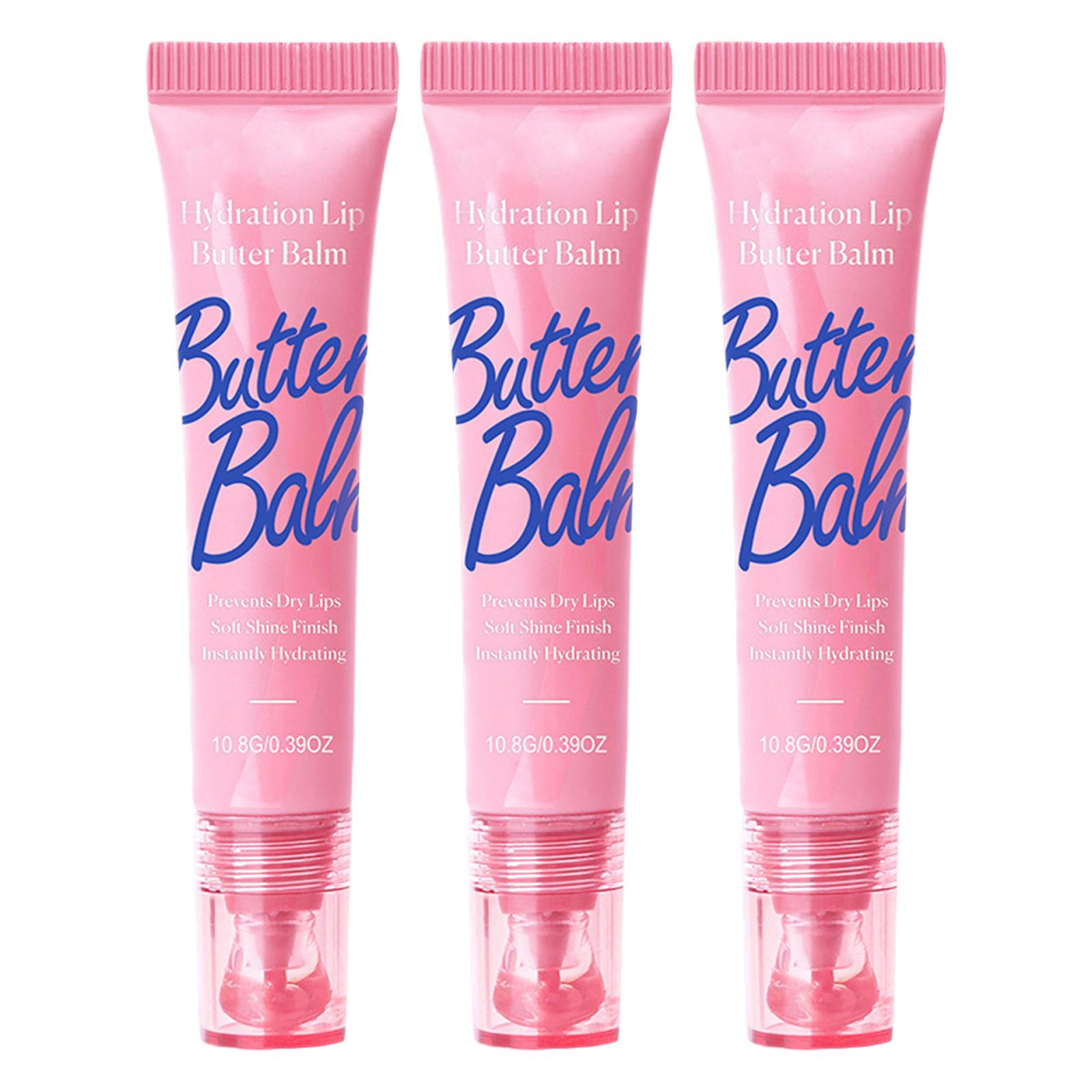 

Moisturizing Lip Gloss & Hydrating Balm – 3Pcs Gift Set for Daily Commute, Weekend Date, Party or Anniversary Celebration One Size