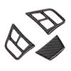 3Pcs Set Carbon Fiber Steering Wheel Sticker Trim Cover Car Interior Decor Fits for 3 Series (E90) 2005 2012