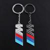 NTSM5 Carbon Fiber Car M Emblem Styling Auto Keychain Accessories For BMW E90 G80 M3 G30 M5 F82 F83 F20 F21 G42 F95 F96 G06 G07 M2 M4