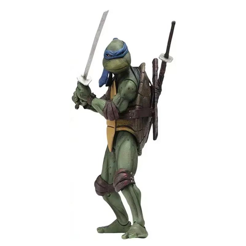 NECA Teenage Mutant Ninja Turtles TMNT Action Figure Film Edition Movable Movies Model Turtle Ninja Anime Toy Ornament Kid Gifts