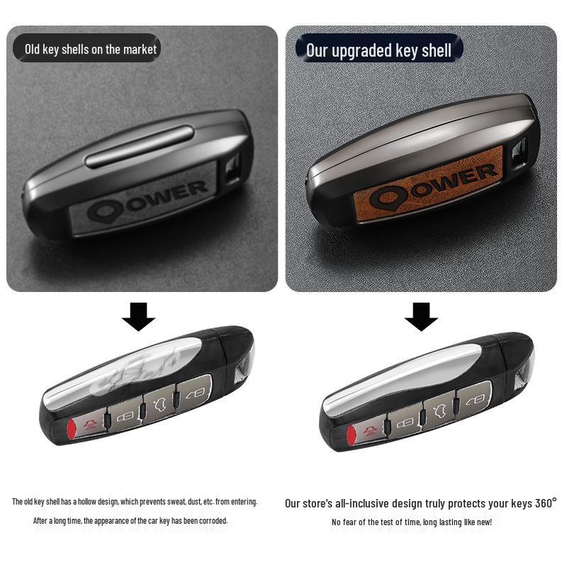 Great Wall Pao King Kong Pickup Key Cover - Off-Road Key Bag for Modified Vehicles