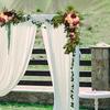 Artificial Flower Swag Set Large and Small Artificial Rose Peony Flowers for Wedding Arch Welcome Sign