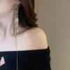 Wheat Tassel Dangle Earrings Electroplated Metallic Long Drop Earrings Wheat Leaf Earrings Glamorous For Formal Events Daily