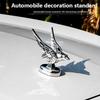3D Car Bonnet Front Hood Eagle Ornament Badge Auto  Modification Emblem Cover Decoration Accessories Eagle