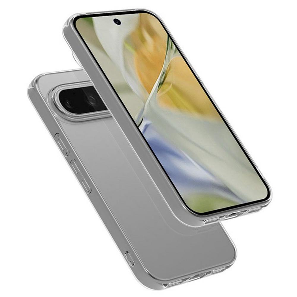 

For Google Pixel 10 Pro Back Cover Ultra Thin Flexible TPU Clear Phone Case A